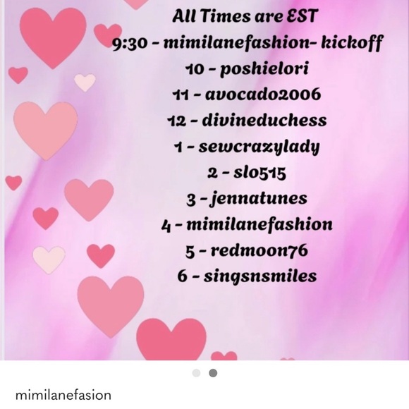 Let’s Be Posh Friends Live Show Tag List @avocado2006 - Picture 4 of 12